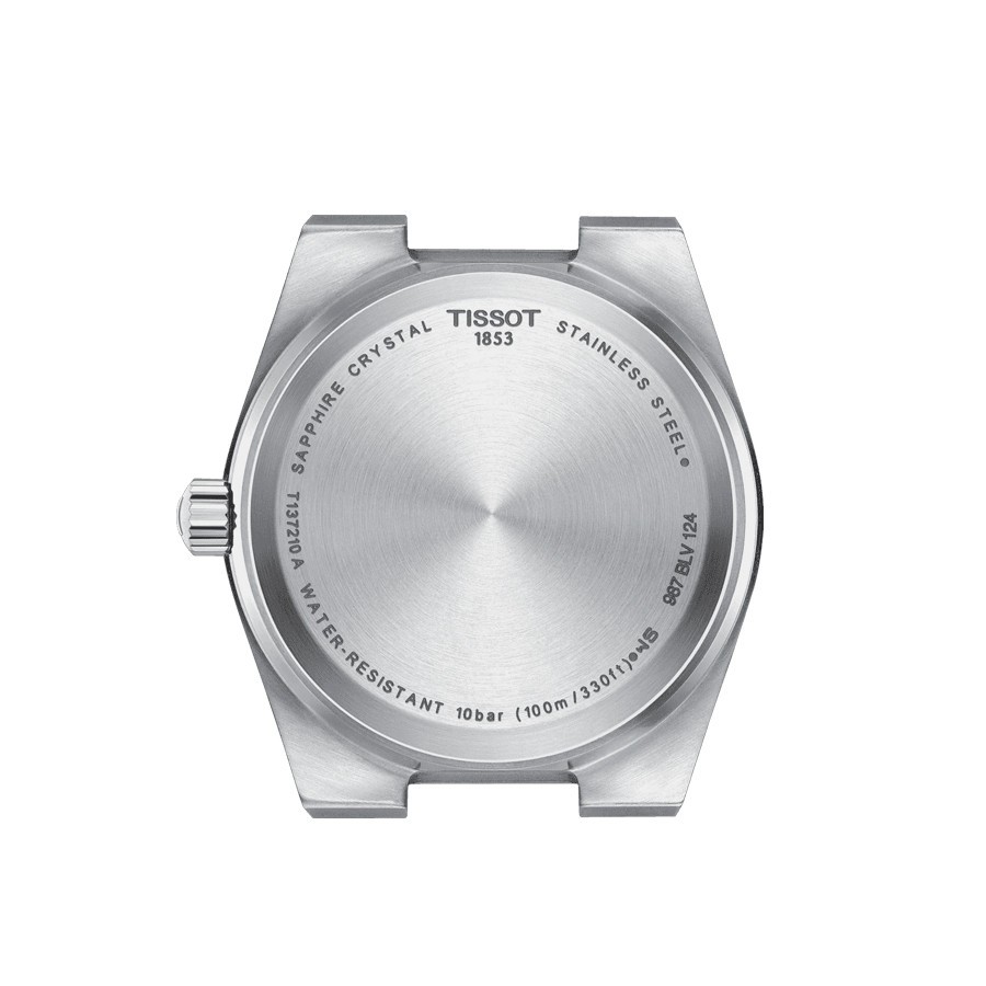 Montre Tissot T-Classic PRX quartz cadran bleu bracelet acier 35 mm T137.210.11.041.00