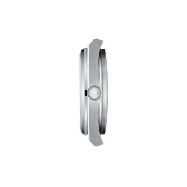 Tissot T-Classic PRX quartz watch silver dial steel bracelet 35 mm