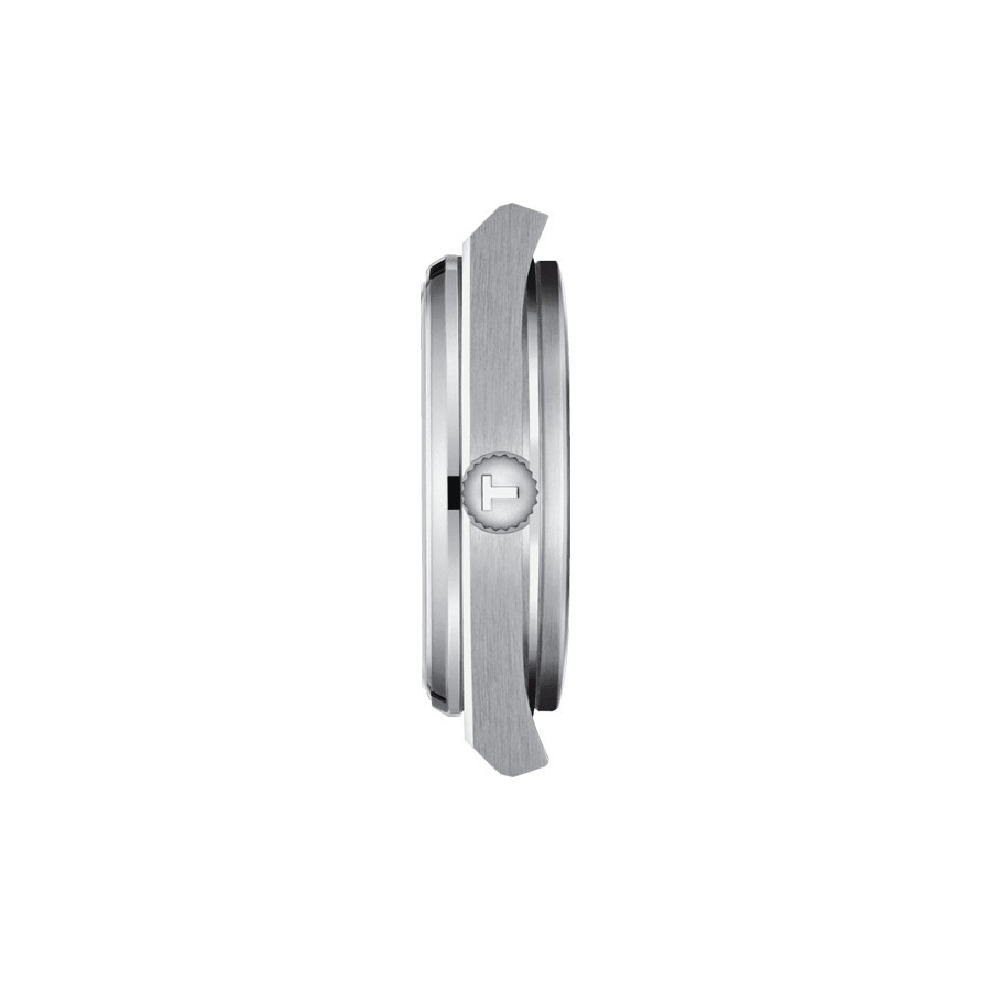 Tissot T-Classic PRX quartz watch silver dial steel bracelet 35 mm