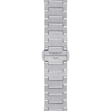 Tissot T-Classic PRX quartz watch silver dial steel bracelet 35 mm