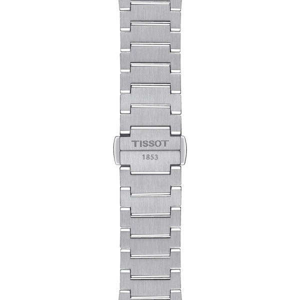 Tissot T-Classic PRX quartz watch silver dial steel bracelet 35 mm