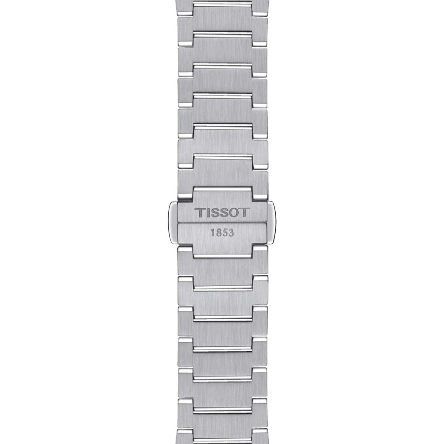 Tissot T-Classic PRX quartz watch silver dial steel bracelet 35 mm
