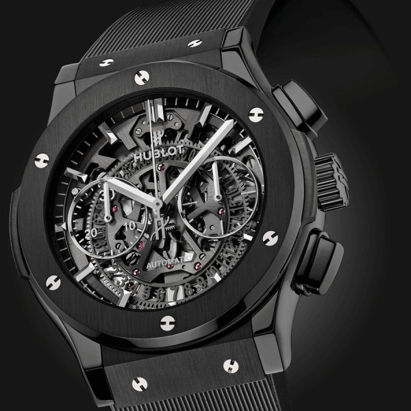Montre Hublot Classic Aerofusion Black Magic 525.CM.0170.RX Lepage