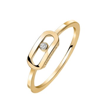 Bague Messika Move Uno en or jaune et diamant 10055J