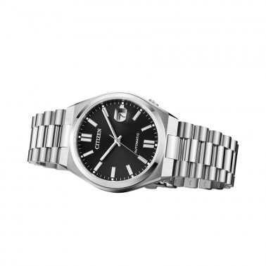 Montre Citizen Tsuyosa automatique cadran noir bracelet acier 40 mm