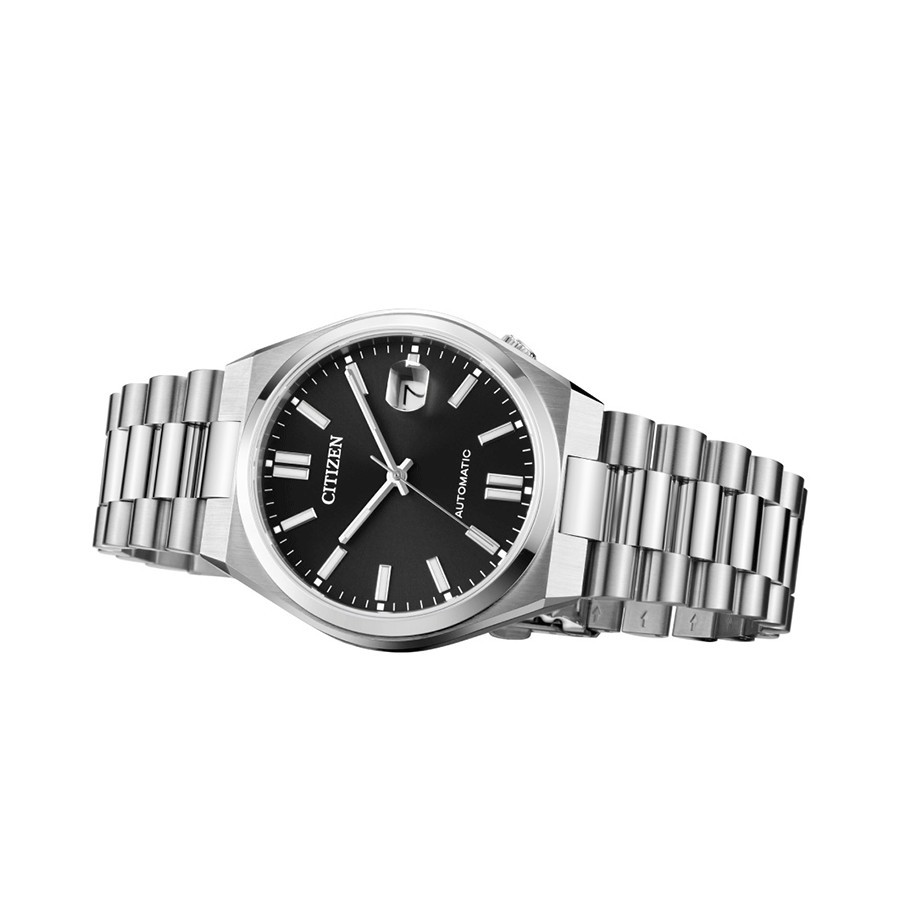 Montre Citizen Tsuyosa automatique cadran noir bracelet acier 40 mm