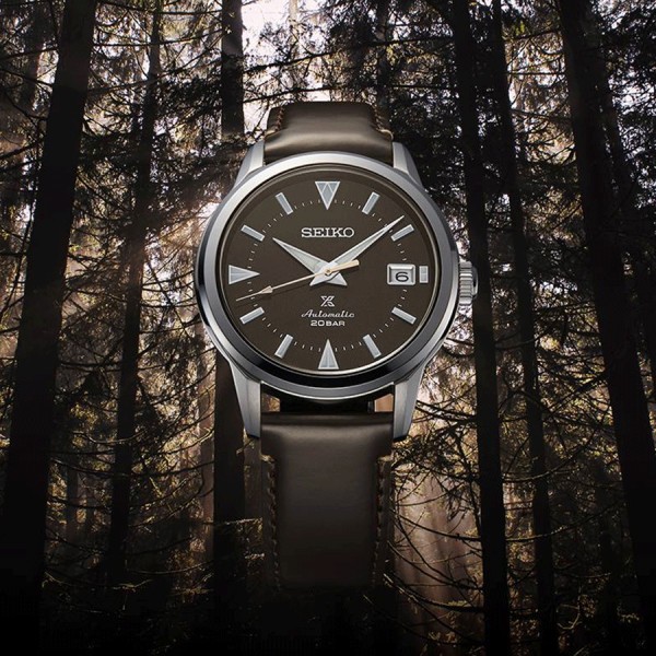 Montre Seiko Prospex Alpinist cadran marron 38 mm SPB251J1 Lepage