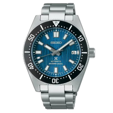Seiko Prospex Automatic Diver's 1965 Save The Ocean blue dial steel bracelet 40.5 mm