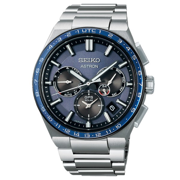 Seiko Astron GPS Solar 5X53 titanium blue dial SSH109J1 Lepage