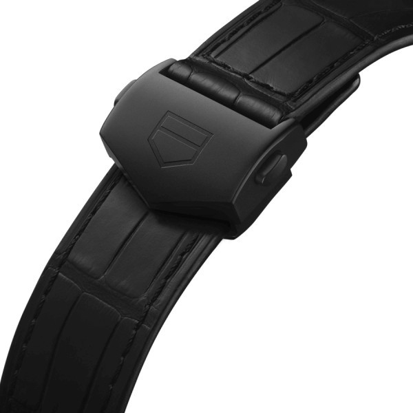 Montre TAG Heuer Monaco Titane Noir Edition Spéciale automatique cadran noir 39 mm CBL2180.FC6497