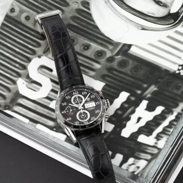 Montre TAG Heuer Carrera Calibre 16 Day-Date Ref. CV2A10.FC6235 automatique Full Set 43 mm