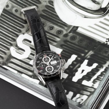 TAG Heuer Carrera Calibre 16 Day-Date Watch Ref. CV2A10.FC6235 automatic Full Set 43 mm