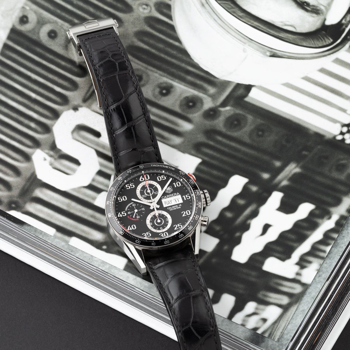 TAG Heuer Carrera Calibre 16 Day-Date Watch Ref. CV2A10.FC6235 automatic Full Set 43 mm