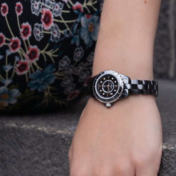 Chanel J12 Ceramic Lady's & Diamonds Ladies Watch