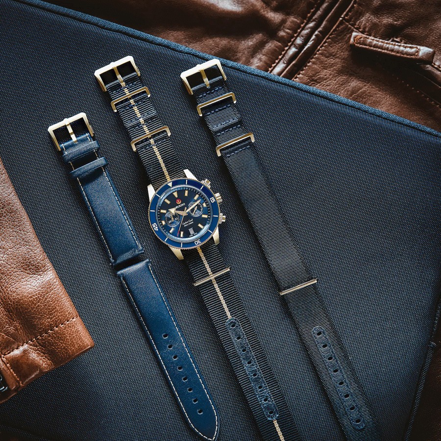 Rado captain cook strap sale