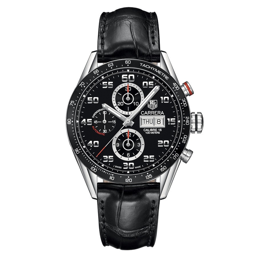 TAG Heuer Carrera Calibre 16 Day-Date Watch Ref. CV2A10.FC6235 automatic Full Set 43 mm