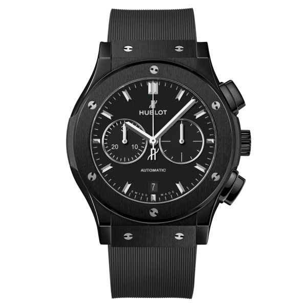 Hublot Classic Fusion Chronograph Black Magic automatic watch black dial 42 mm 541.CM.1171.RX