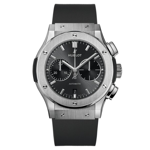 Hublot Classic Fusion Racing Grey Chronograph Titanium automatic watch grey dial 45 mm 521.NX.7071.RX