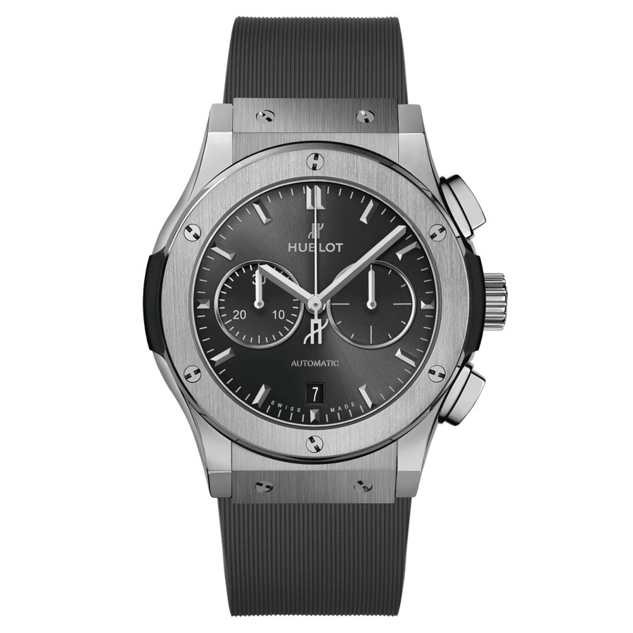 Hublot Classic Fusion Racing Grey Chronograph Titanium automatic watch grey dial 42 mm 541.NX.7070.RX