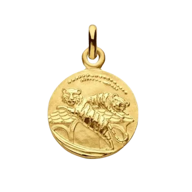 Médaille Arthus Bertrand Arche de Noé Tigre en or jaune J10085X000