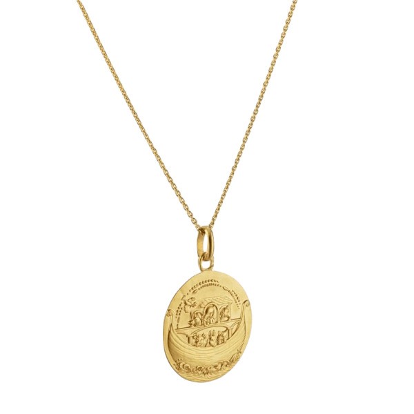 Médaille Arthus Bertrand Arche de Noé en or jaune