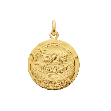 Médaille Arthus Bertrand Arche de Noé en or jaune J10037X000