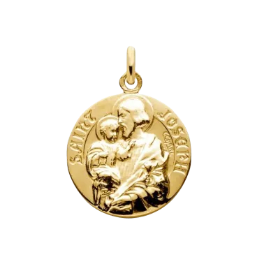 Médaille Arthus Bertrand Saint Joseph en or jaune J2539X0000