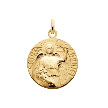Médaille Arthus Bertrand Saint Gabriel en or jaune J2505X0000