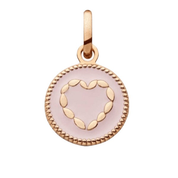 Médaille Arthus Bertrand Cœur Rose en or rose