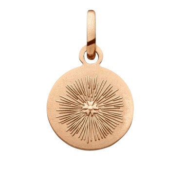 Médaille Arthus Bertrand Cœur Rose en or rose
