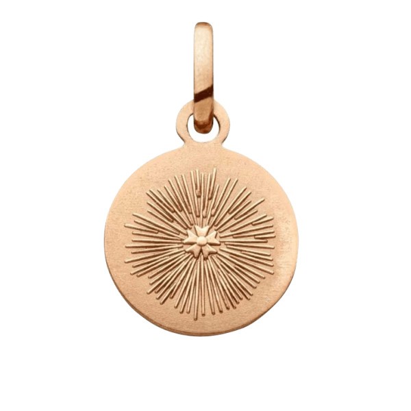 Médaille Arthus Bertrand Cœur Rose en or rose R985X00000