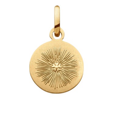 Médaille Arthus Bertrand Cœur Ivoire en or jaune