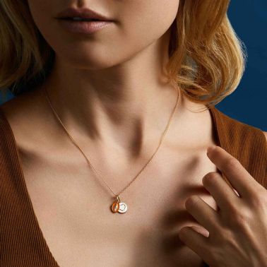 Médaille Arthus Bertrand Cœur Ivoire en or jaune J9839X0000