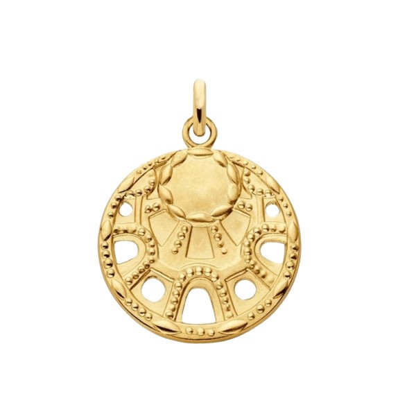 Médaille Arthus Bertrand Ciel de Coupole Ajourée en or jaune