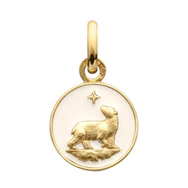 Médaille Arthus Bertrand Ours en or jaune