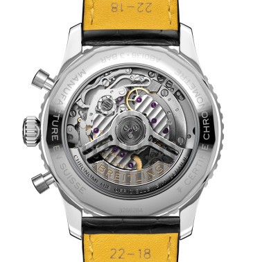 Montre Breitling Navitimer automatique B01 Chronographe cadran noir bracelet cuir noir 43 mm AB0138211B1P1 Montre Breitling Navitimer automatique B01 Chronographe cadran noir bracelet cuir noir 43 mm AB0138211B1P1