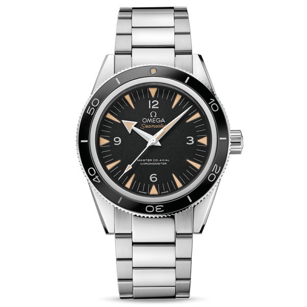 Montre Omega Seamaster 300 automatique Co-Axial cadran noir bracelet acier 41 mm