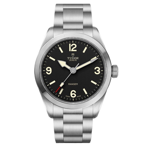Tudor Ranger automatic watch black dial steel bracelet 39 mm M79950-0001