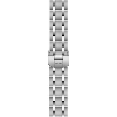 Montre Tudor Royal automatique index diamants lunette sertie cadran nacre blanche bracelet acier 28 mm M28320-0001