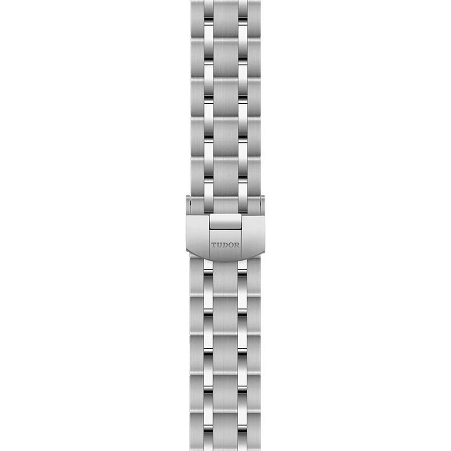 Montre Tudor Royal automatique index diamants lunette sertie cadran nacre blanche bracelet acier 28 mm M28320-0001