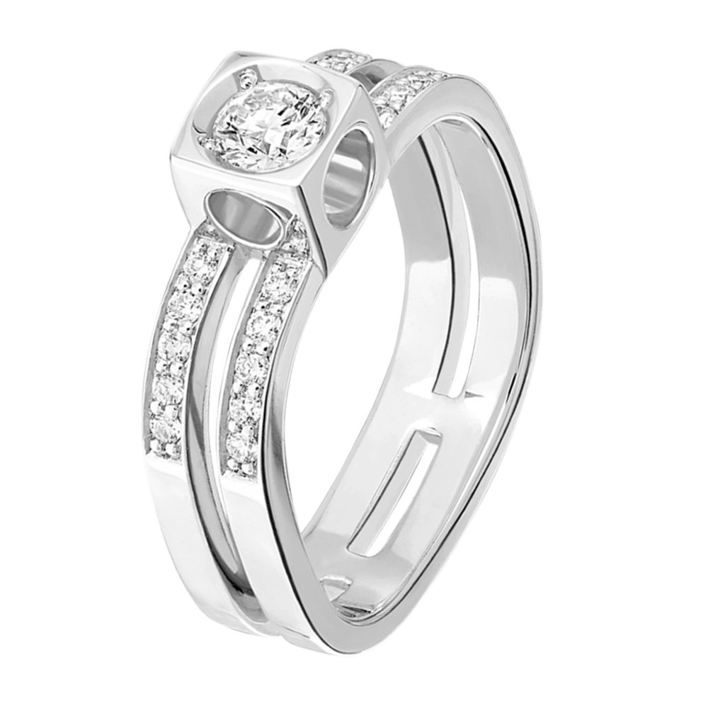 Bague cube diamant top dinh van prix