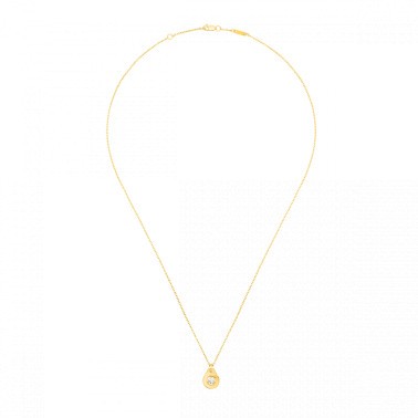 Collier dinh van Menottes R8 en or jaune 667111