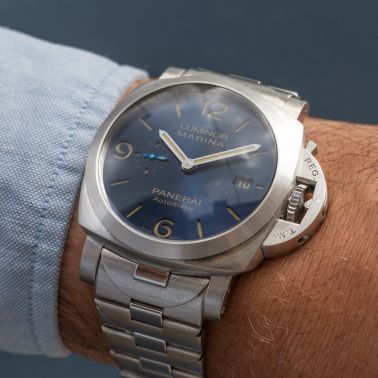 Panerai Luminor Marina watch PAM01058 automatic Full Set 2020 44 mm