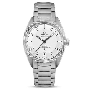 Montre Omega Constellation Globemaster Co-Axial Master Chronometer cadran argent bracelet acier 39 mm - SOLDAT PL