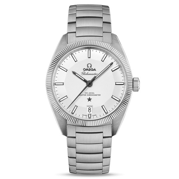 Montre Omega Constellation Globemaster Co-Axial Master Chronometer cadran argent bracelet acier 39 mm - SOLDAT PL