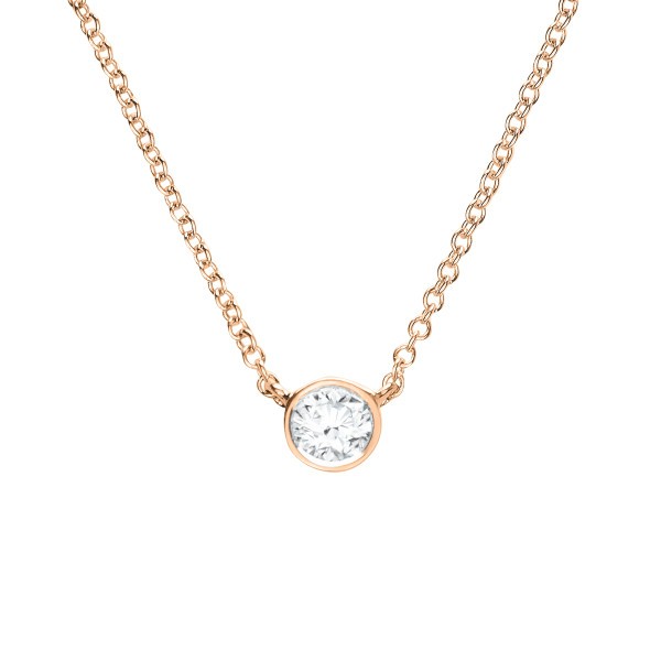 Collier Les Poinçonneurs Aurore en or rose et diamants CA66911R