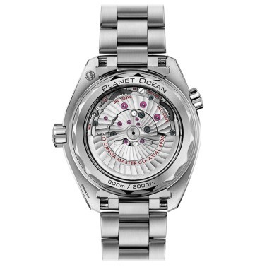 Montre Omega Seamaster Planet Ocean 600m Co-Axial Master Chronometer cadran noir bracelet acier 43,5 mm - SITE1