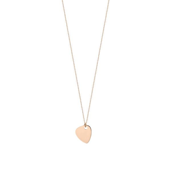 Collier Lepage x Ginette NY Guitar Mini en or rose