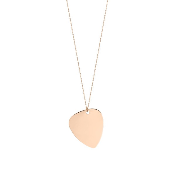 Collier Lepage x Ginette NY Guitar en or rose