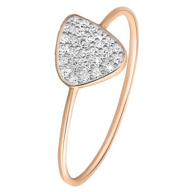 Bague Lepage x Ginette NY Guitar en or rose et diamants